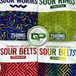 HIGH CHEW SOUR BELTS 500mg