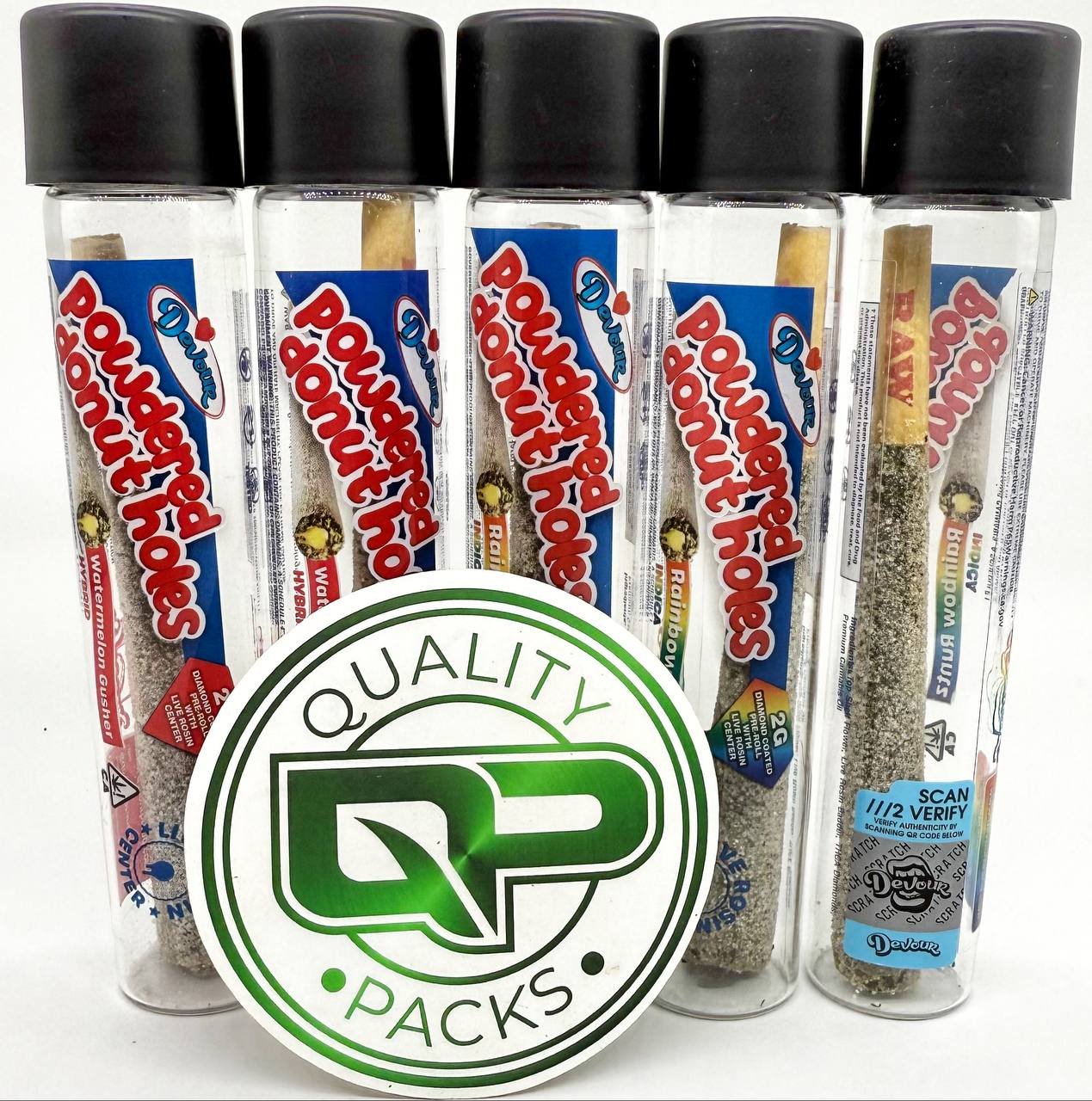 1747256530153.jpg DEVOUR DONUT HOLE PREROLLS - Image 1